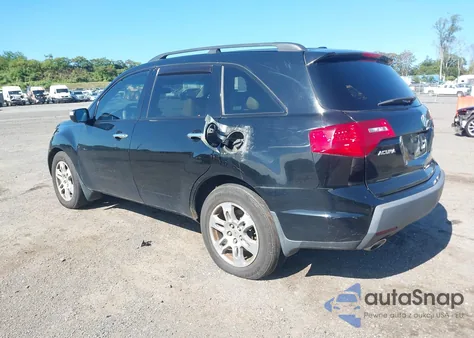 2007 Acura Mdx Technology Package z USA, uszkodzony, nr VIN 2HNYD28347H519974
